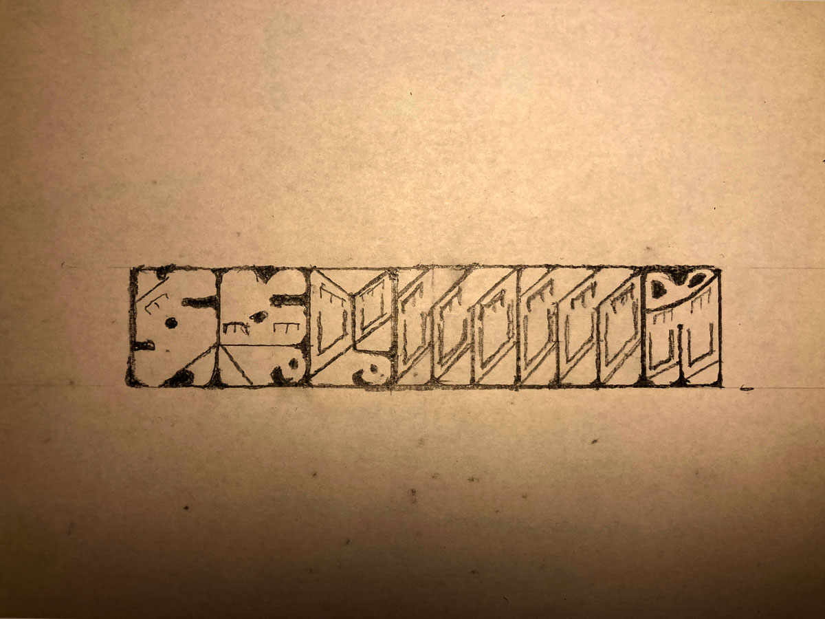 A Drowing Letters of Stemma